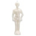 VELAS  HOMBRE BLANCO