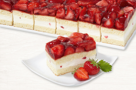 Plancha Fresas Crema de Leche