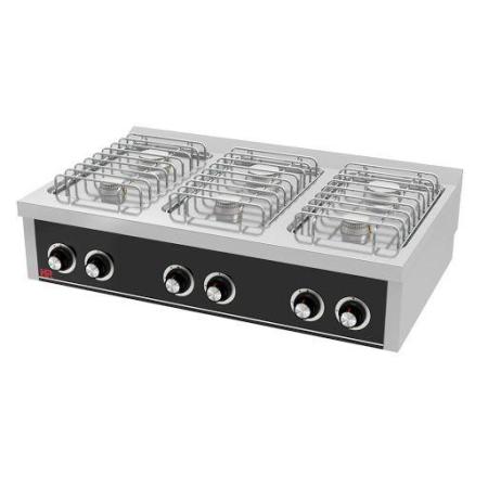 Cocina a Gas Sobremesa 6 Fuegos EC 1200x750