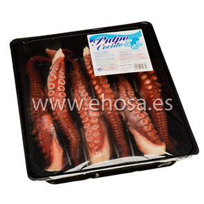 Patas Pulpo Cocido 1 Kilo 6 Unid. Ayr