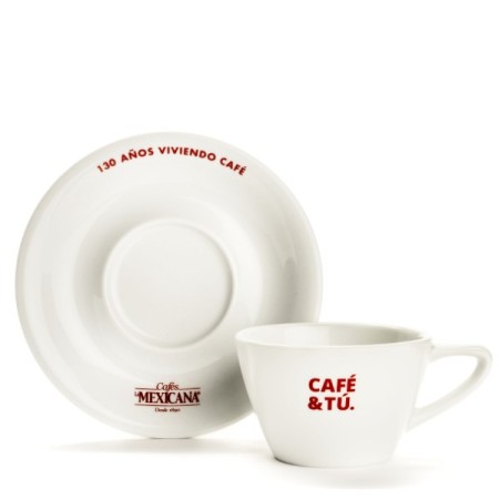 Taza Cristal Café y Té Piuma ICHENDORF