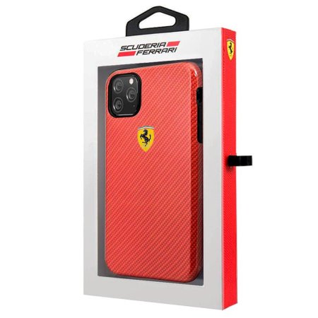 Carcasa COOL para iPhone 11 Pro Licencia Ferrari Rojo