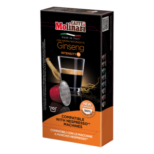 Con GINSENG sistema macchine NESPRESSO®*