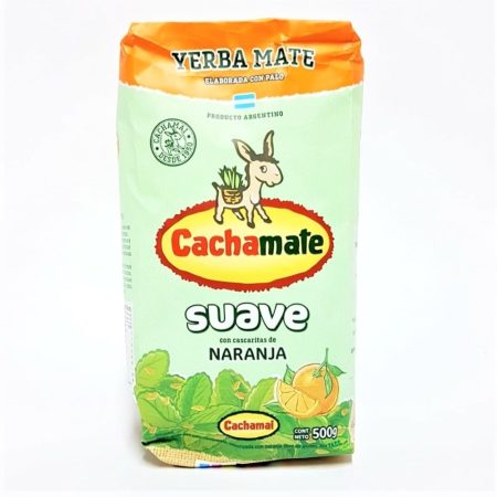 Yerba Mate Cachamate Suave naranja 500gr