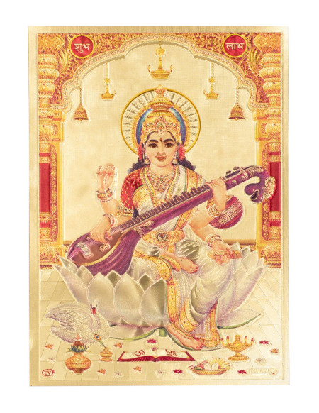 Lamina Pegatina Saraswati - TLD0055