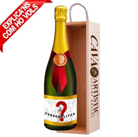 Cava Brut Reserva Personalizable - Estuche de 1 Botella