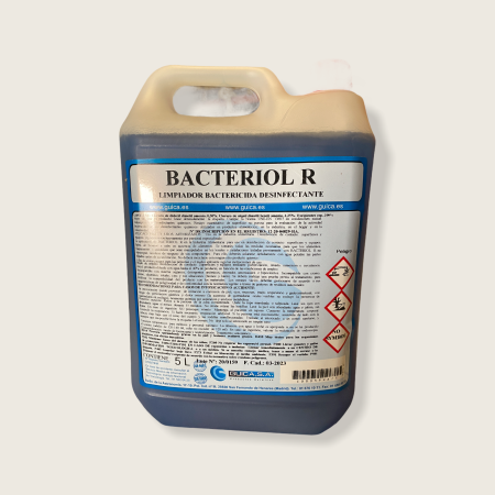 Detergente Desinfectante Bacteriol R, garrafa de 5 litros