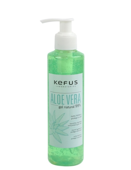 Gel de Aloe Vera Natural verde Kefus (200 ml)