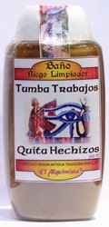 Gel de BAÑO TUMBA TRABAJOS quita magia (riego limpiador, despojo)