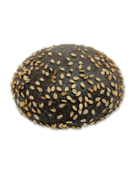 Pan MINI burger Happy Buns negro 40g