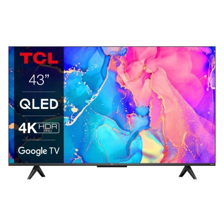 Tv tcl 43pulgadas qled 4k uhd - 43c631 - smart tv - hdr - dolby audio - hdmi - usb