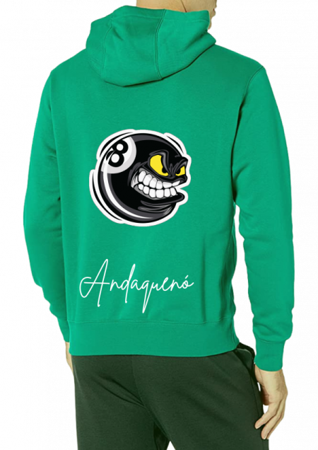 Hoodie Verde Unisex ANDAQUENO - Ref: 13789