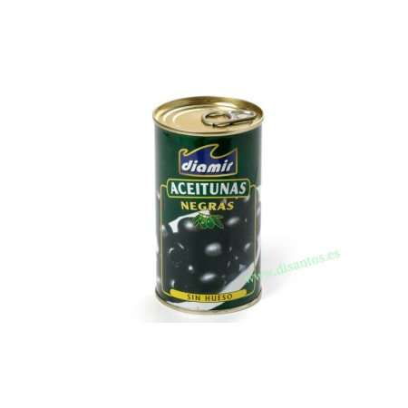 ACEITUNA NEGRA 150GR. S/HUESO DIAMIR R-5573