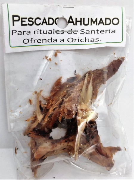 PESCADO AHUMADO Africano, para rituales de Santeria