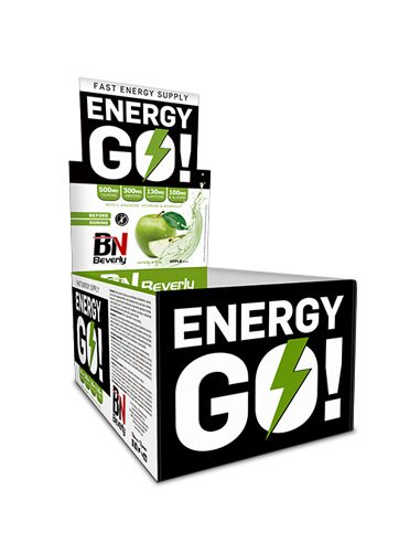 Gel Energético Energy Go Pre Workout Manzana verde (12 uds.)