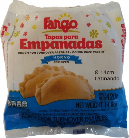 Discos de Empanadas de Horno Grande Fargo 420g 12und 14cm