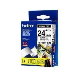 Cinta continua laminada flexible Brother TZEFX251, 24 mm, 8 m