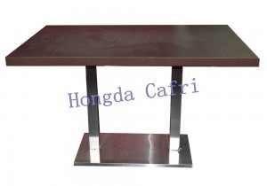 Mesa para restaurante de madera