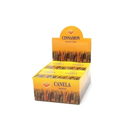 12 pack Conos incienso Sac - canela