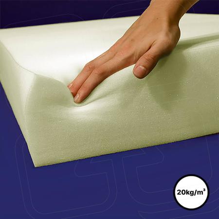 Bloque de espuma Basic; 105 x 200 x 13cm, 20kg/m³