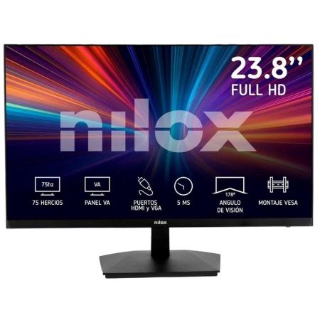 Monitor nilox nxm24fhd11 23.8pulgadas fhd 75hz