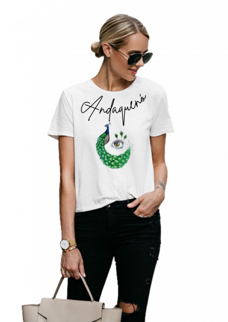 Camiseta mujer ANDAQUENO - Ref: 12293