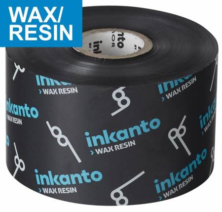 Ribbon ARMOR Inkanto APX FH+ 70mm x 300m, negro, hacia fuera