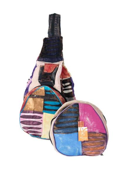 Mochila hippie patchwork - BMH0003