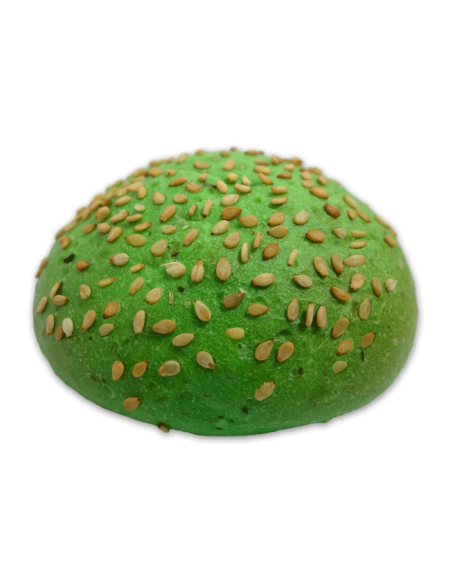 Pan MINI burger Happy Buns verde 40g