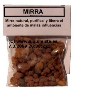 RESINA DE MIRRA natural,