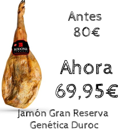 Jamón Genética Duroc +14 meses Sierra Nevada