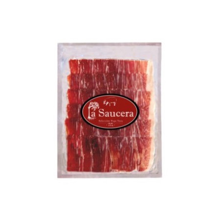 1 kg Jamón 100% natural La Saucera cortado a cuchillo