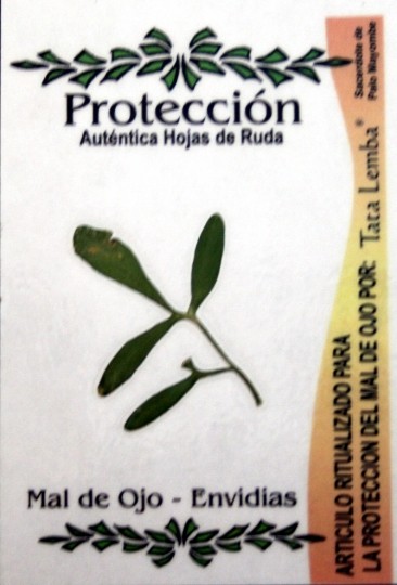 Amuleto natural de ruda Proteccion