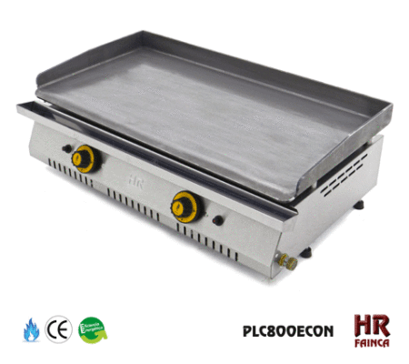 Plancha de gas PLC 800 sobremesa