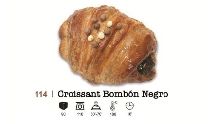 Croissant Bombon Negro