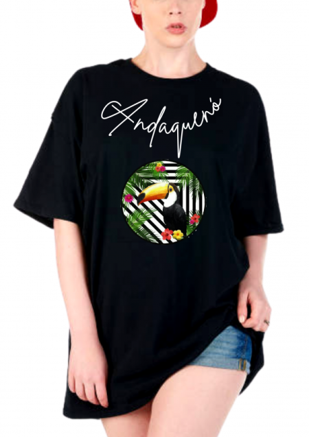 Camiseta Oversize ANDAQUENO - Ref: 8841