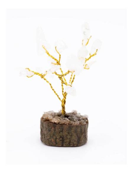 Arbol Mineral Cuarzo Cristal - TPI0003I