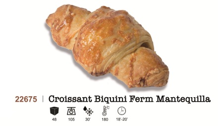 Croissant Biquini Ferm Mantequilla