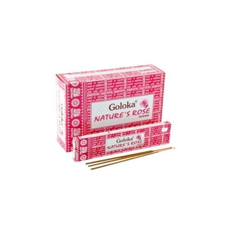 12x Goloka nature's Rose - incienso