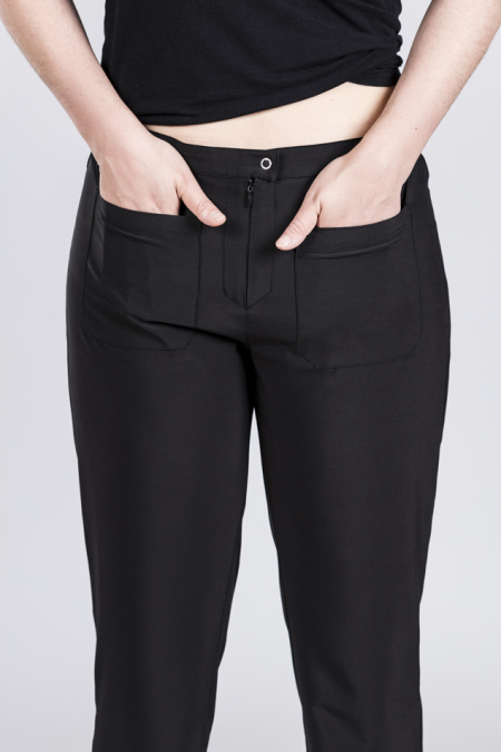 Pantalón Mujer Microfibra Stretch