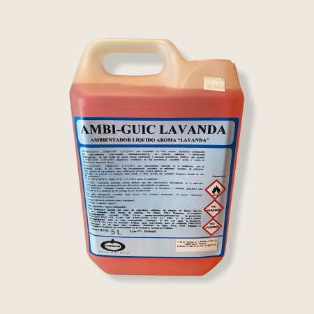 Ambientador Lavanda garrafa de 5 L.