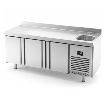 Mesa refrigerada con fregadero GN1/1 Serie 700 – INFRICO - BMGN 1960 F