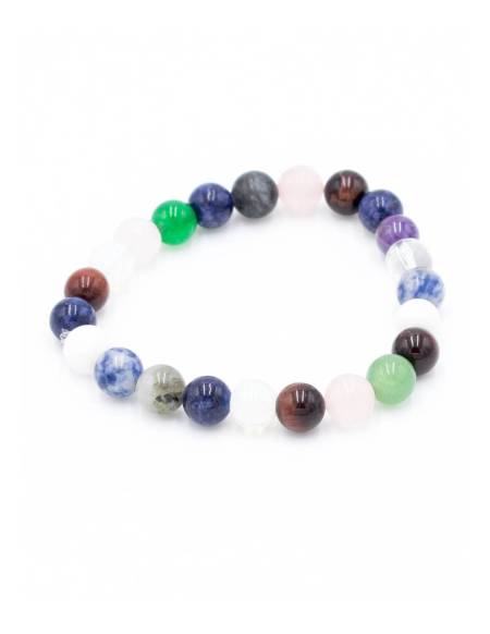 Pulsera Mineral 7 Chakras - SPU0010