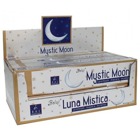 12 Packs incienso Balaji - Luna mística 15gr