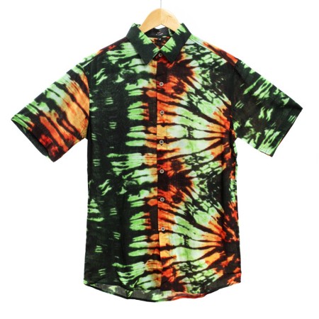 Camisa Green Tie Dye