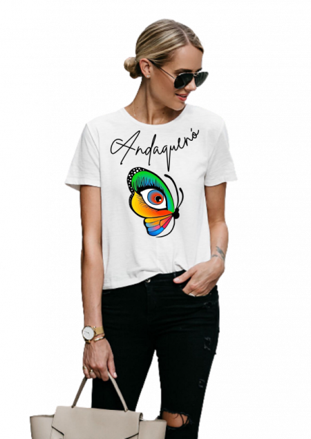 Camiseta mujer ANDAQUENO - Ref: 12281