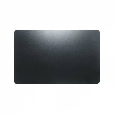 Tarjeta PVC CR80, negro mate