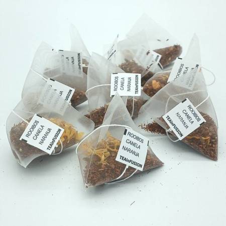 Piramides Rooibos Canela Naranja