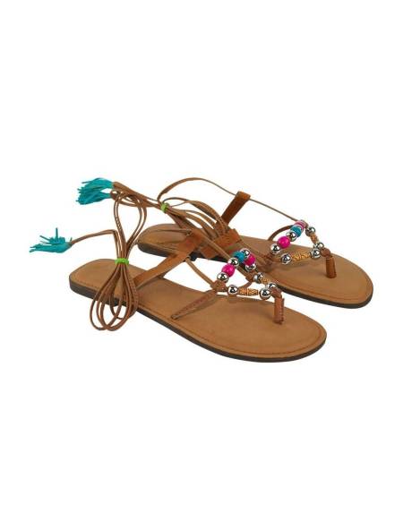 Sandalia griega hippie - AO-12280