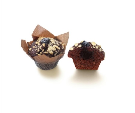 Muffin Relleno Triple Choco